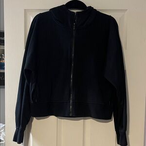 Lululemon cropped zip up hoodie